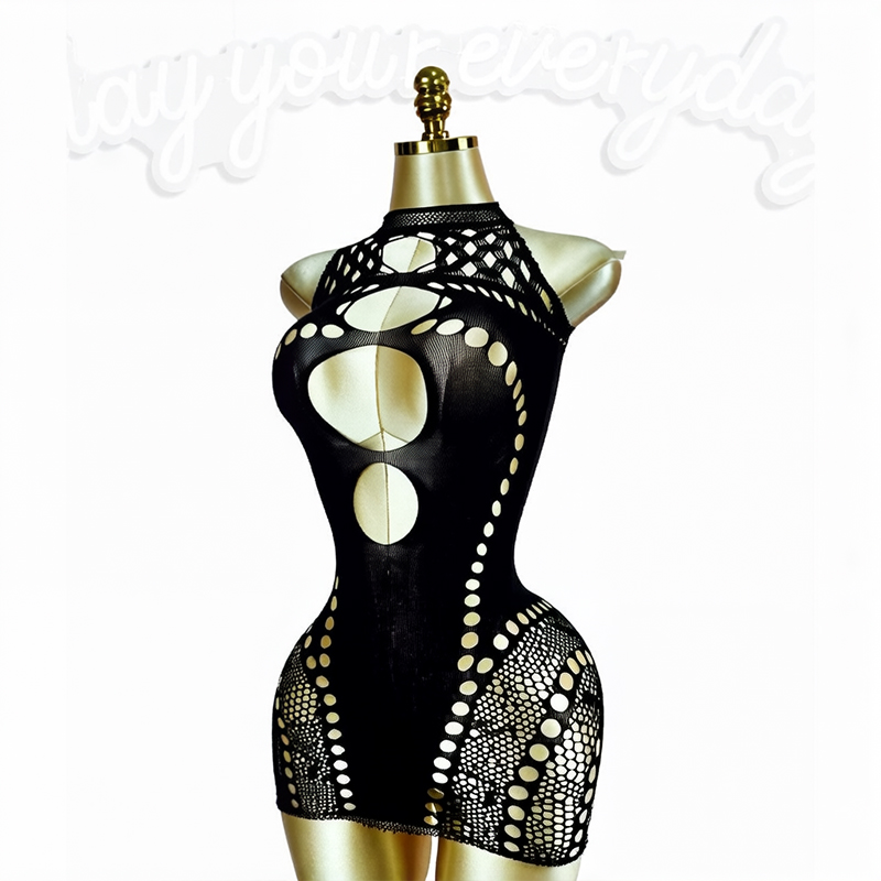 Cover Up Kaftan - 女性用フィッシュネットカバーアップドレス セクシー シースルー ホローアウト 伸縮性のある水着 ビーチウェア