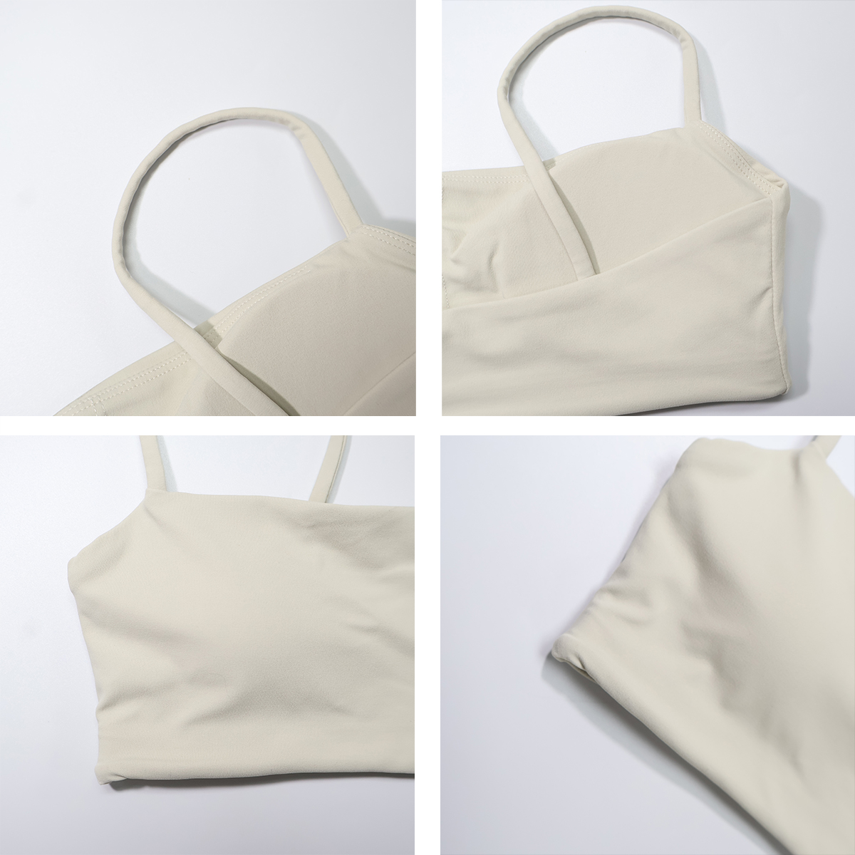 Ctenkevet 新しい夏用速乾ヨガブラ、女性用フィットネ - Crop Top Crochet のレビューと価格